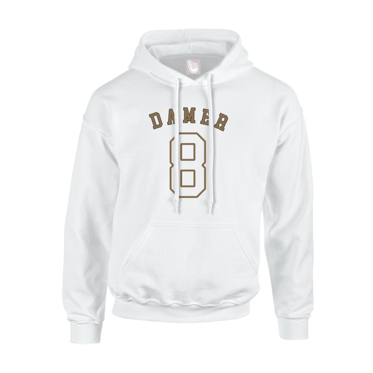 Hoodie — Shirsey Arch in White
