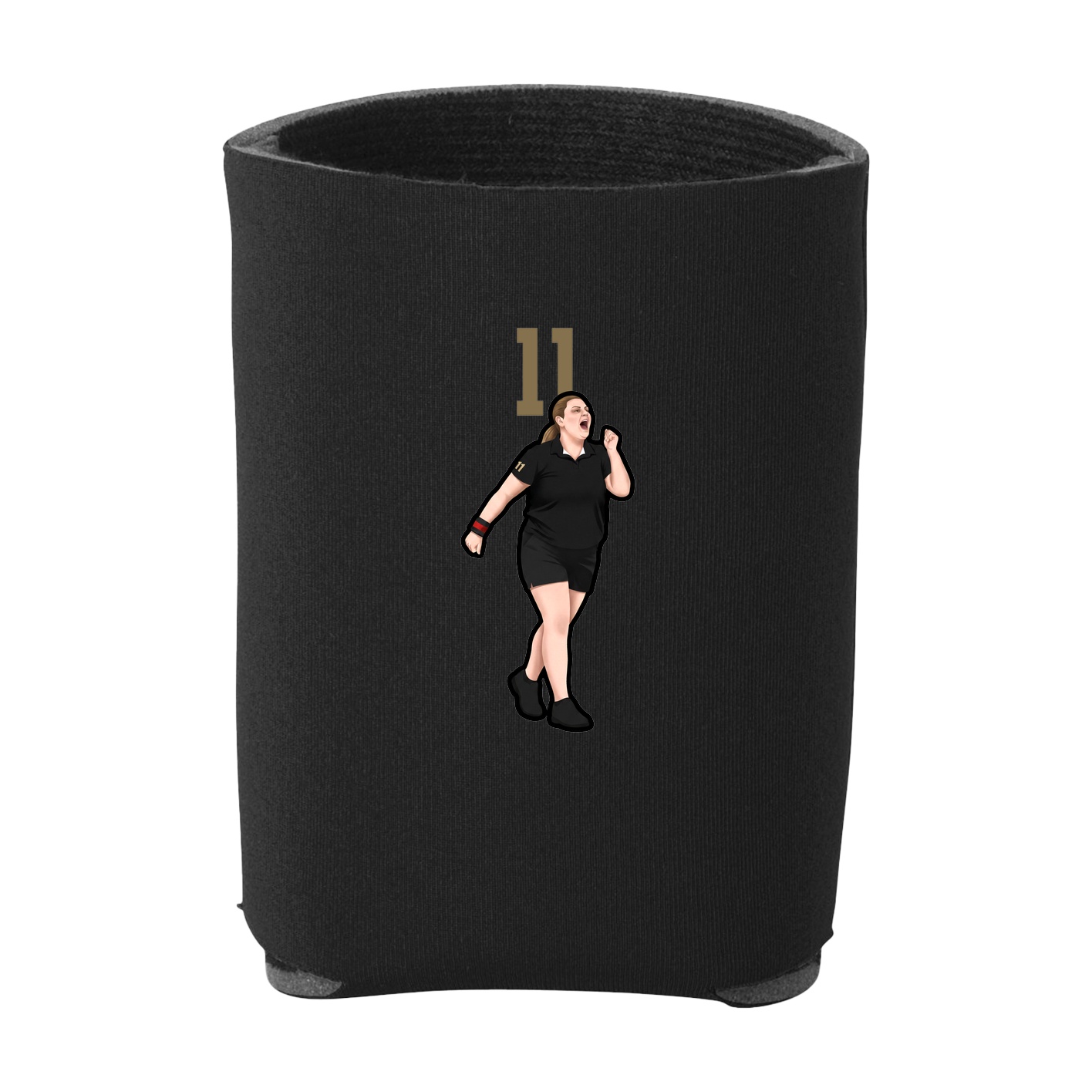 Can Holder — Number Top in Black