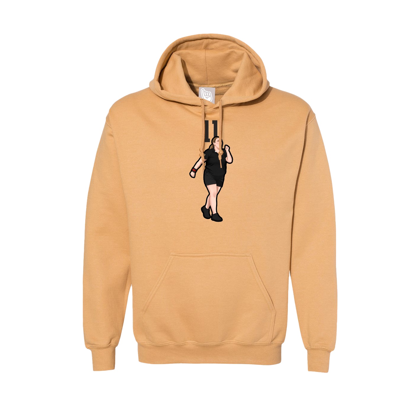 Hoodie — Number Top in Vegas Gold