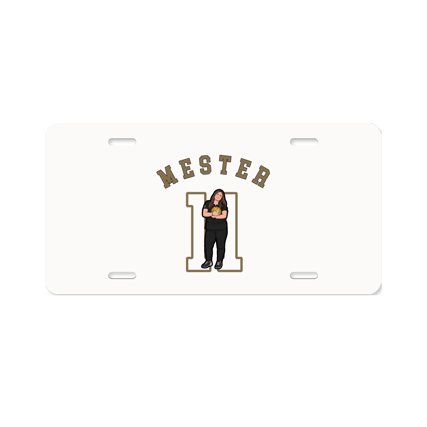 License Plate — Shirsey Arch in Classic