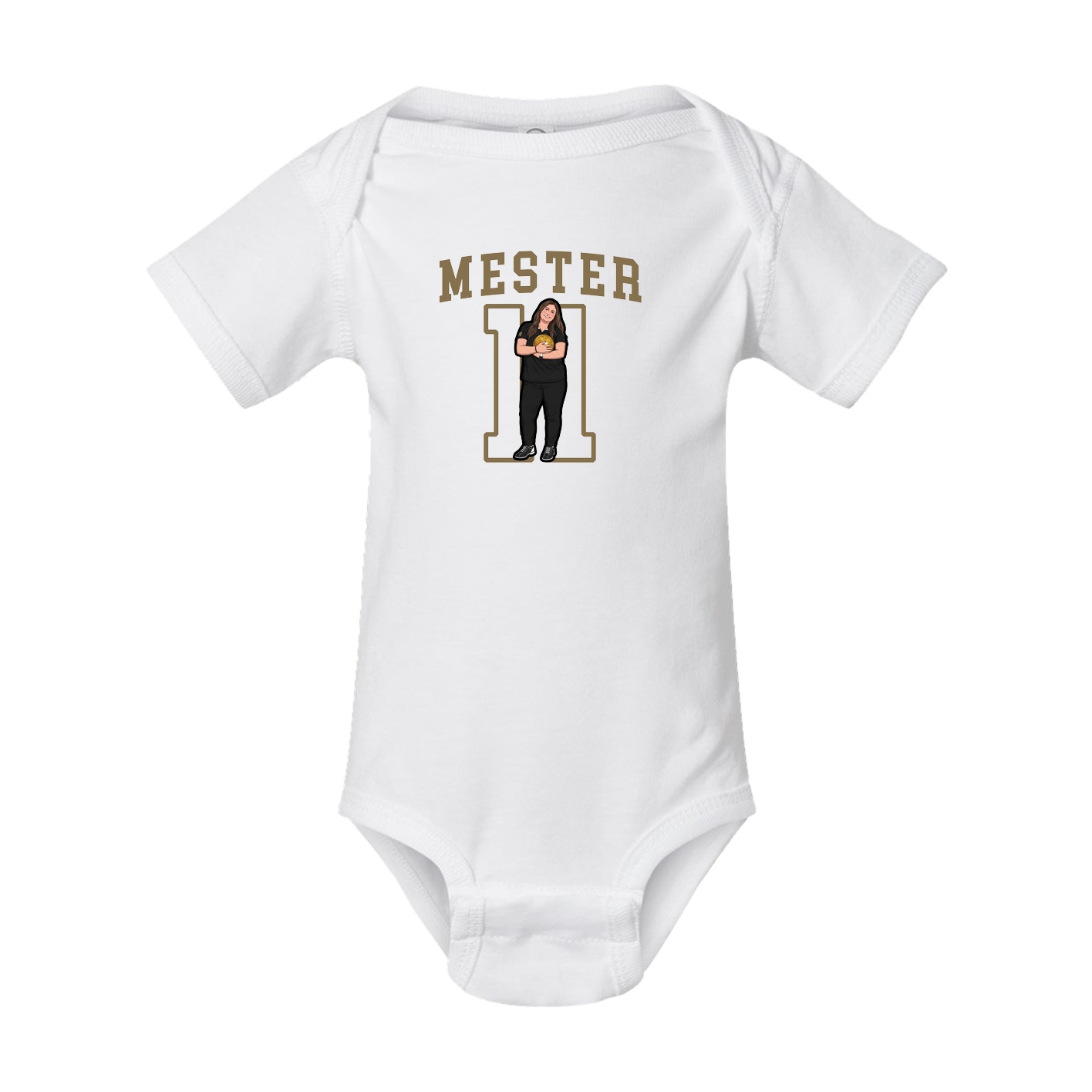 Baby Onesie — Shirsey in White
