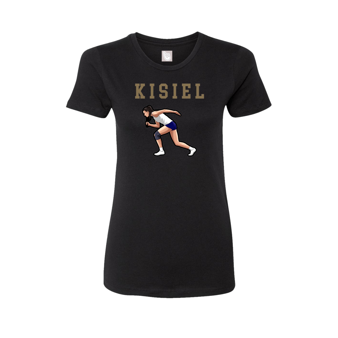 Fitted Women's Tee — Shirsey in Black