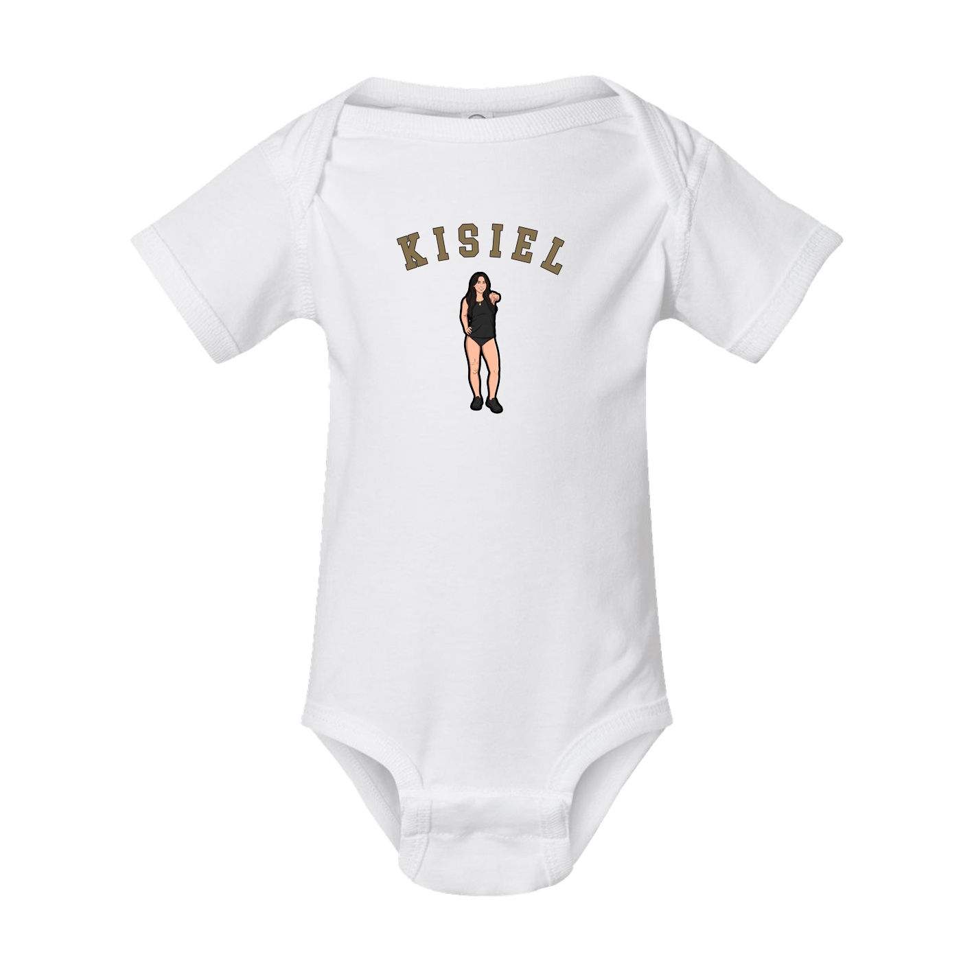 Baby Onesie — Shirsey Arch in White