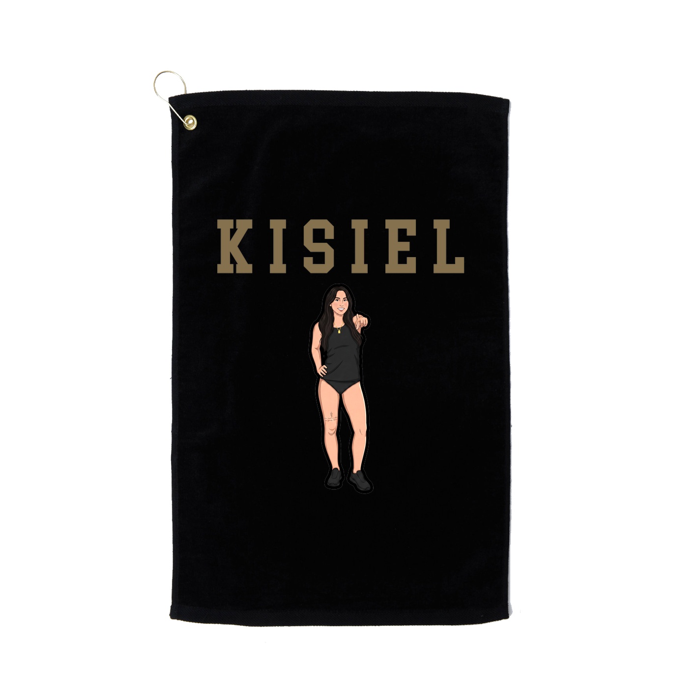 Golf Towel — Shirsey in Black
