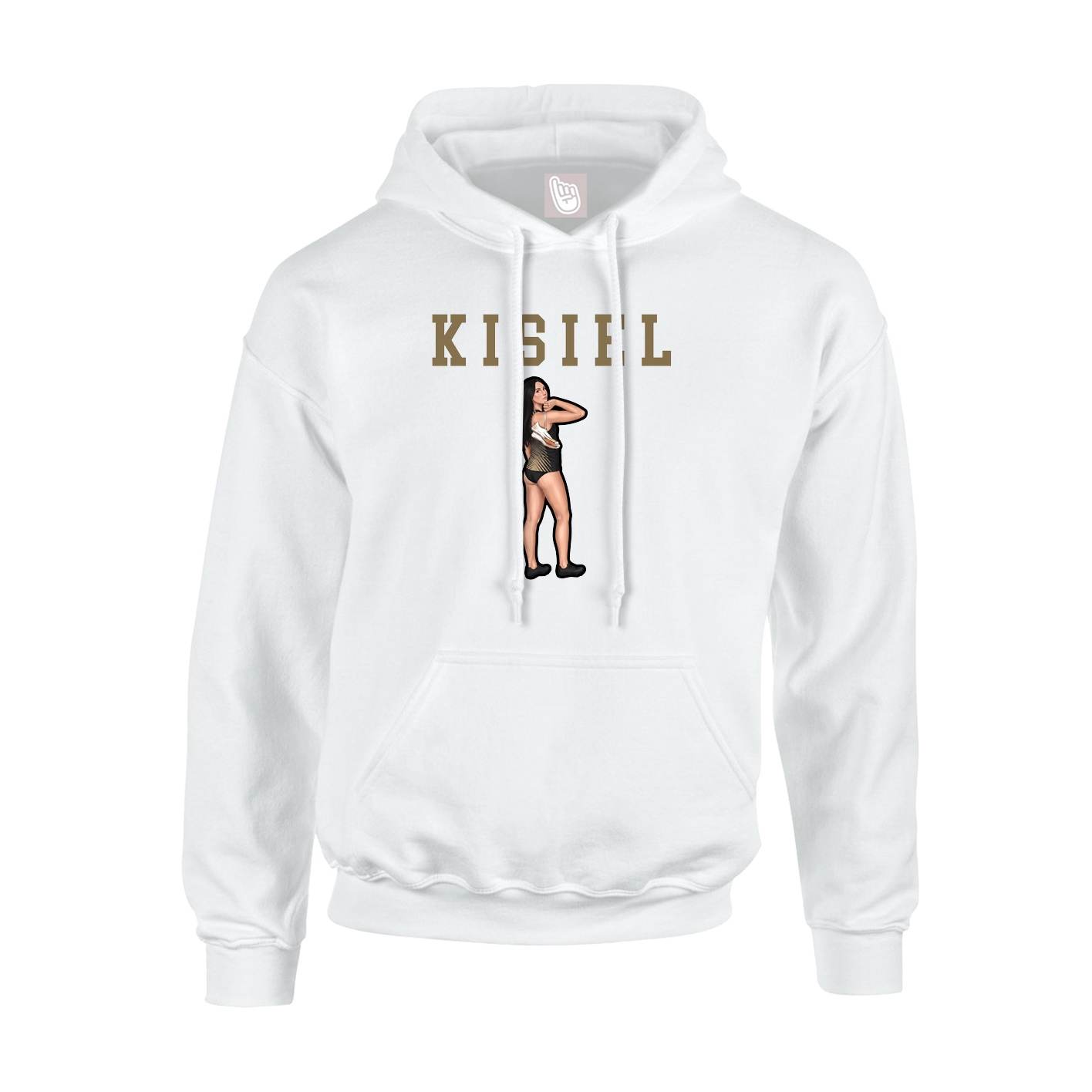 Youth Hoodie — Shirsey in White