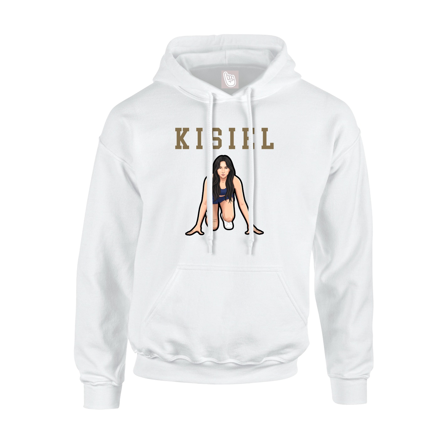Hoodie — Shirsey in White