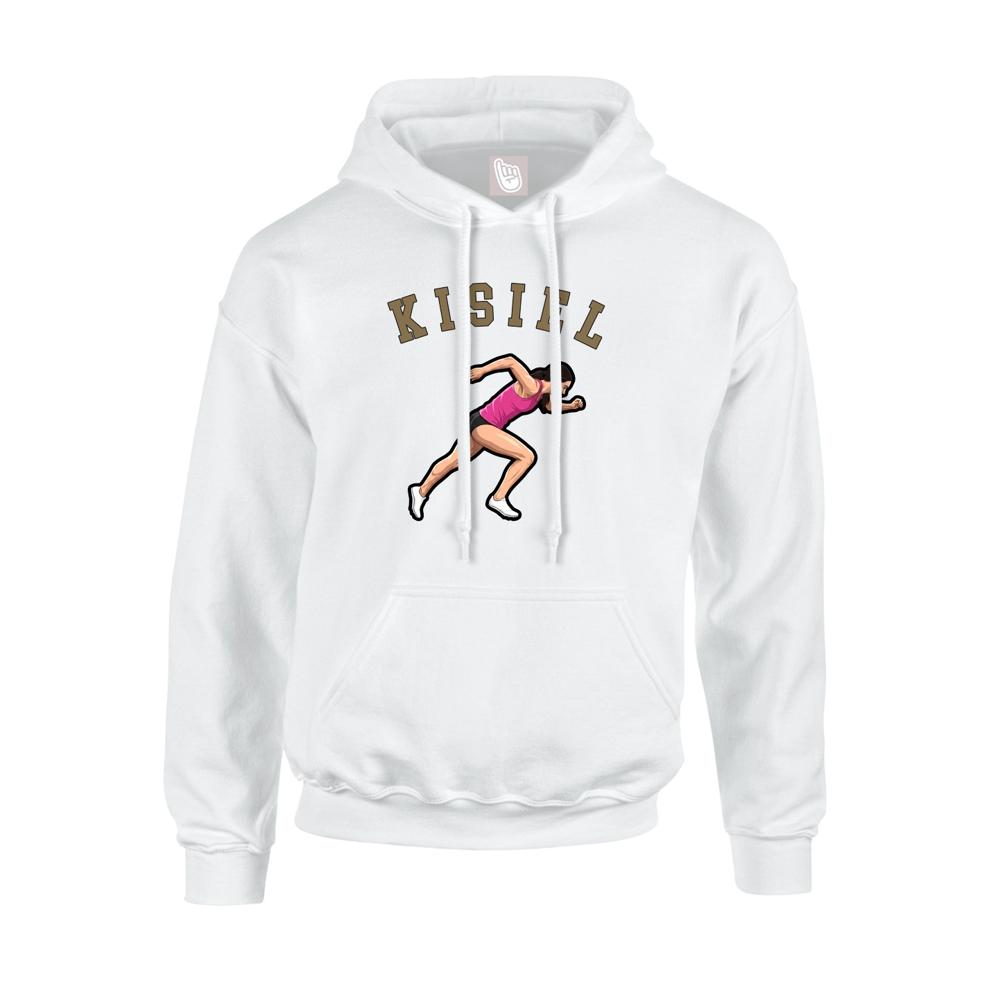 Hoodie — Shirsey Arch in White