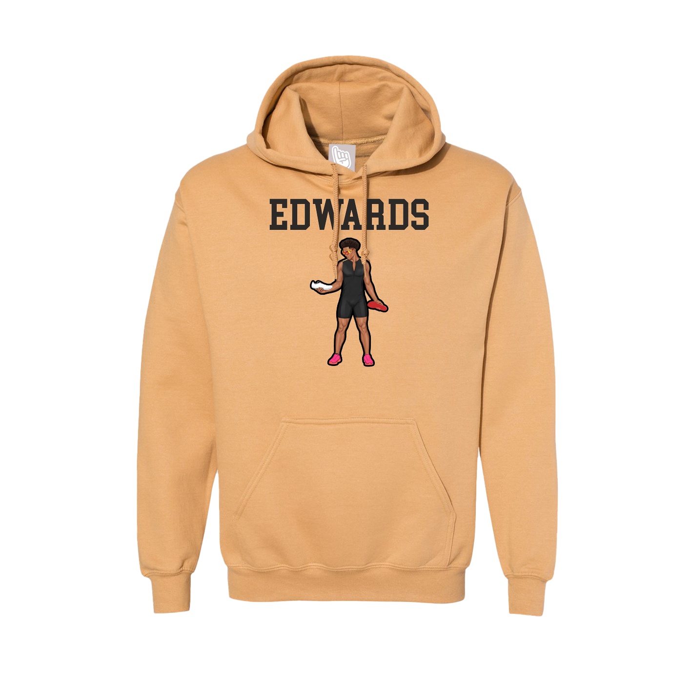 Hoodie — Shirsey in Vegas Gold