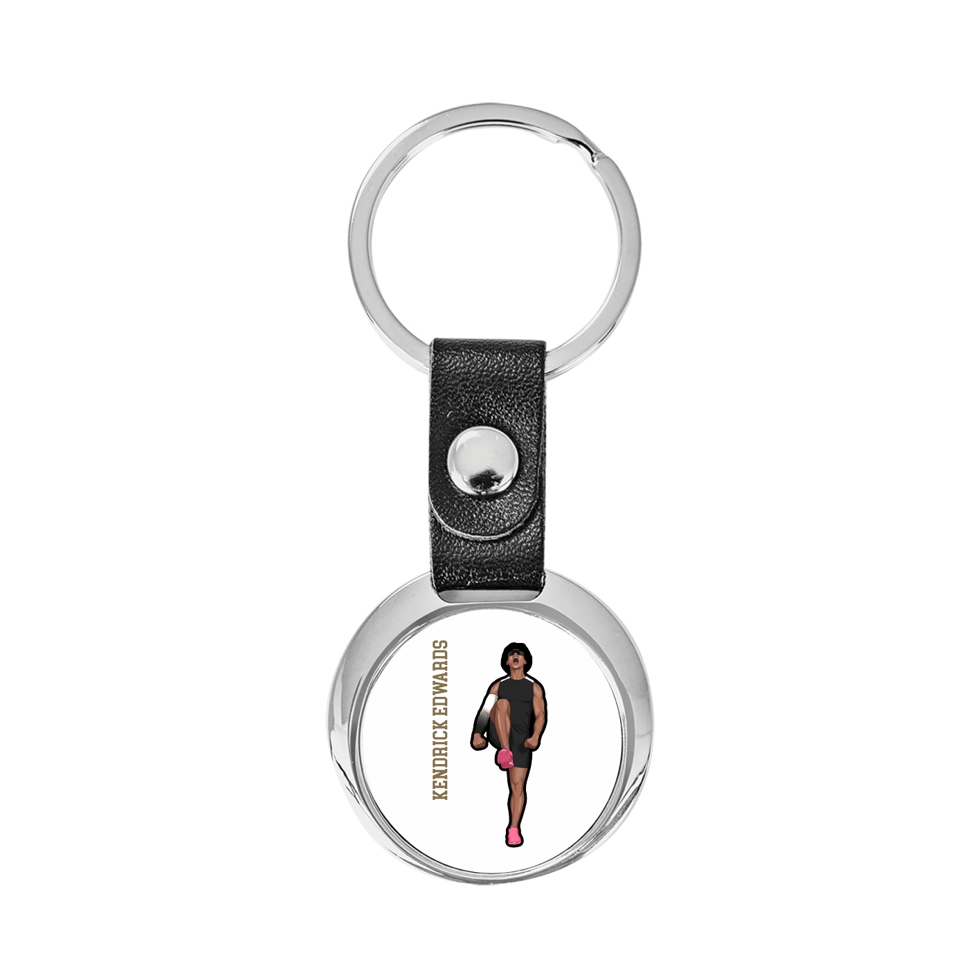 Key Chain — Name Vertical in Classic