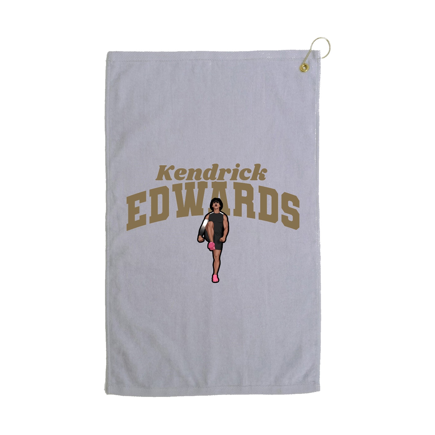 Golf Towel — Signature Arch in Grey