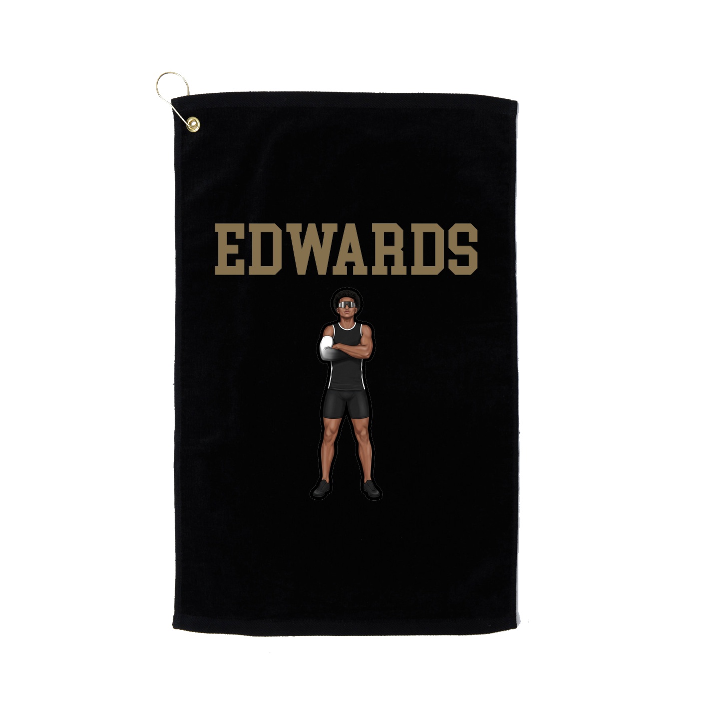 Golf Towel — Shirsey in Black