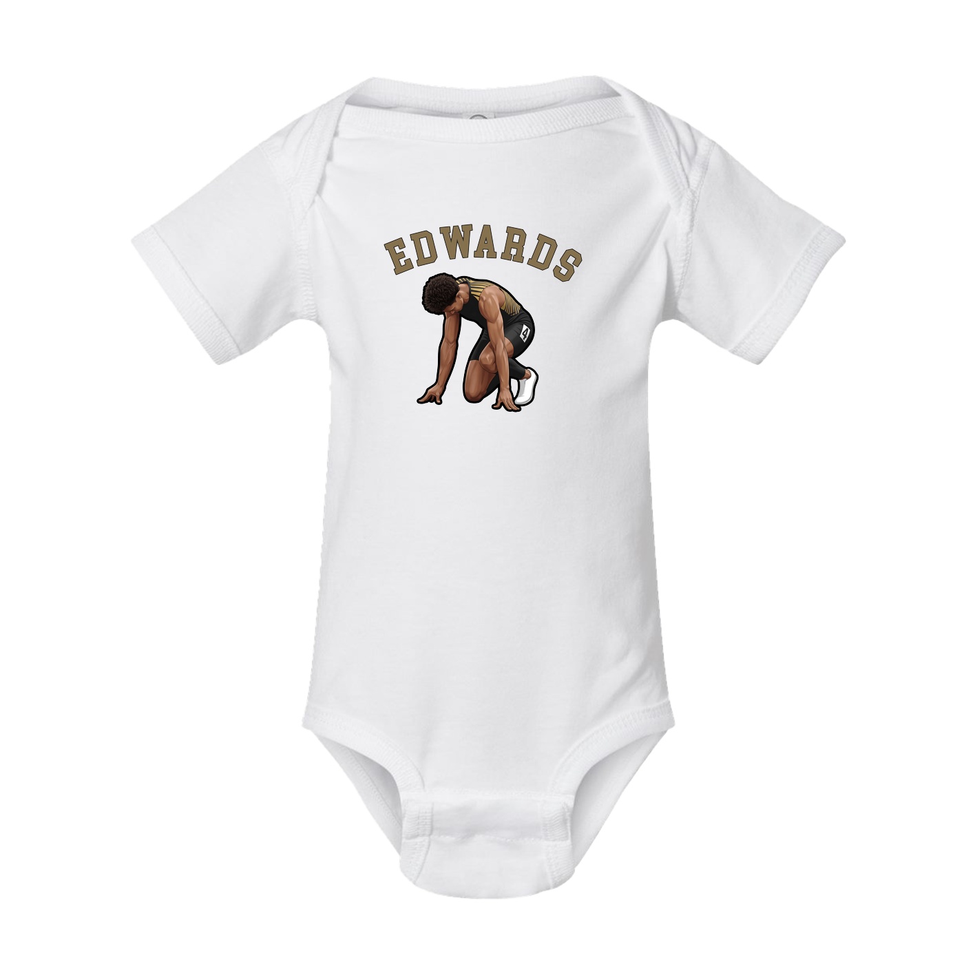 Baby Onesie — Shirsey Arch in White