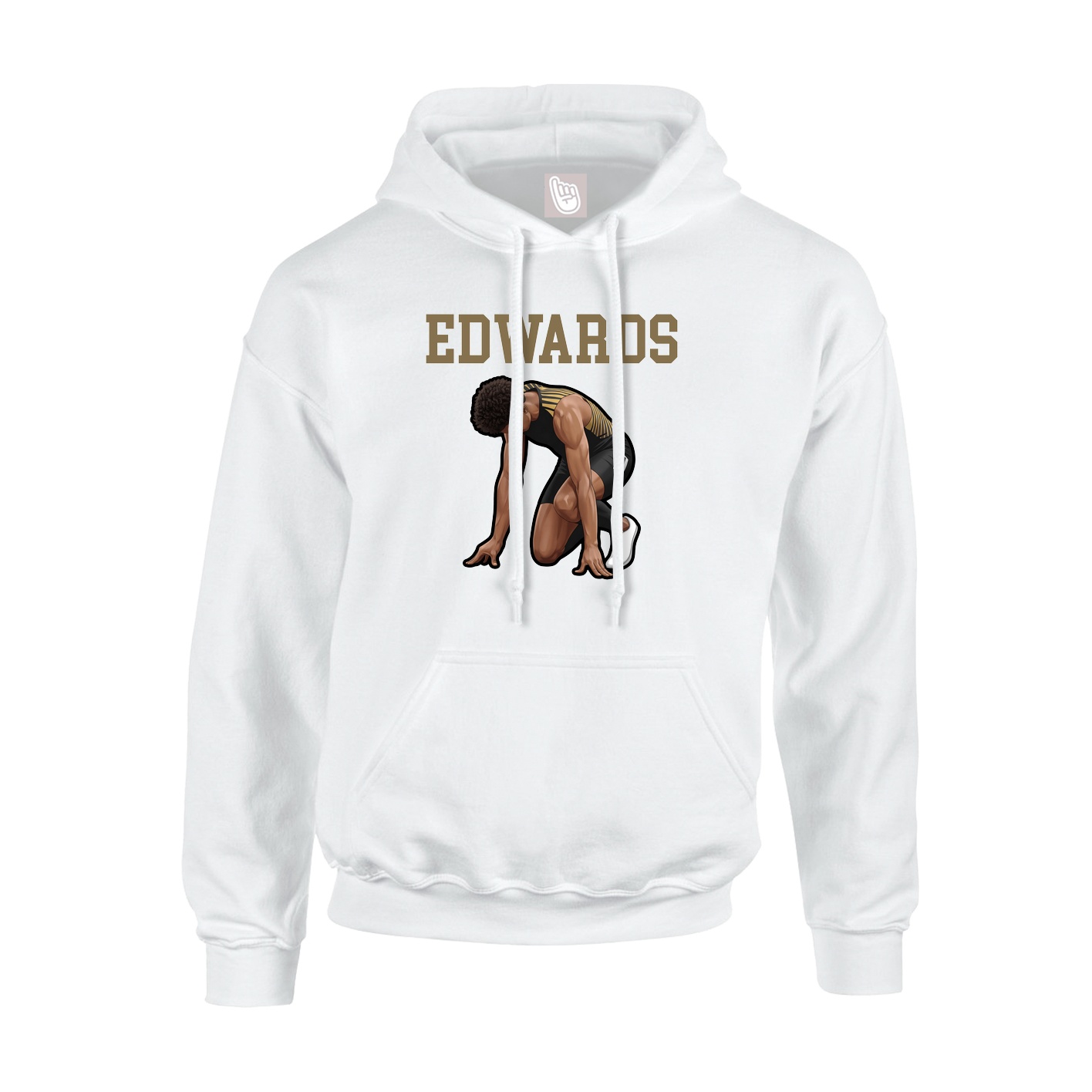 Hoodie — Shirsey in White
