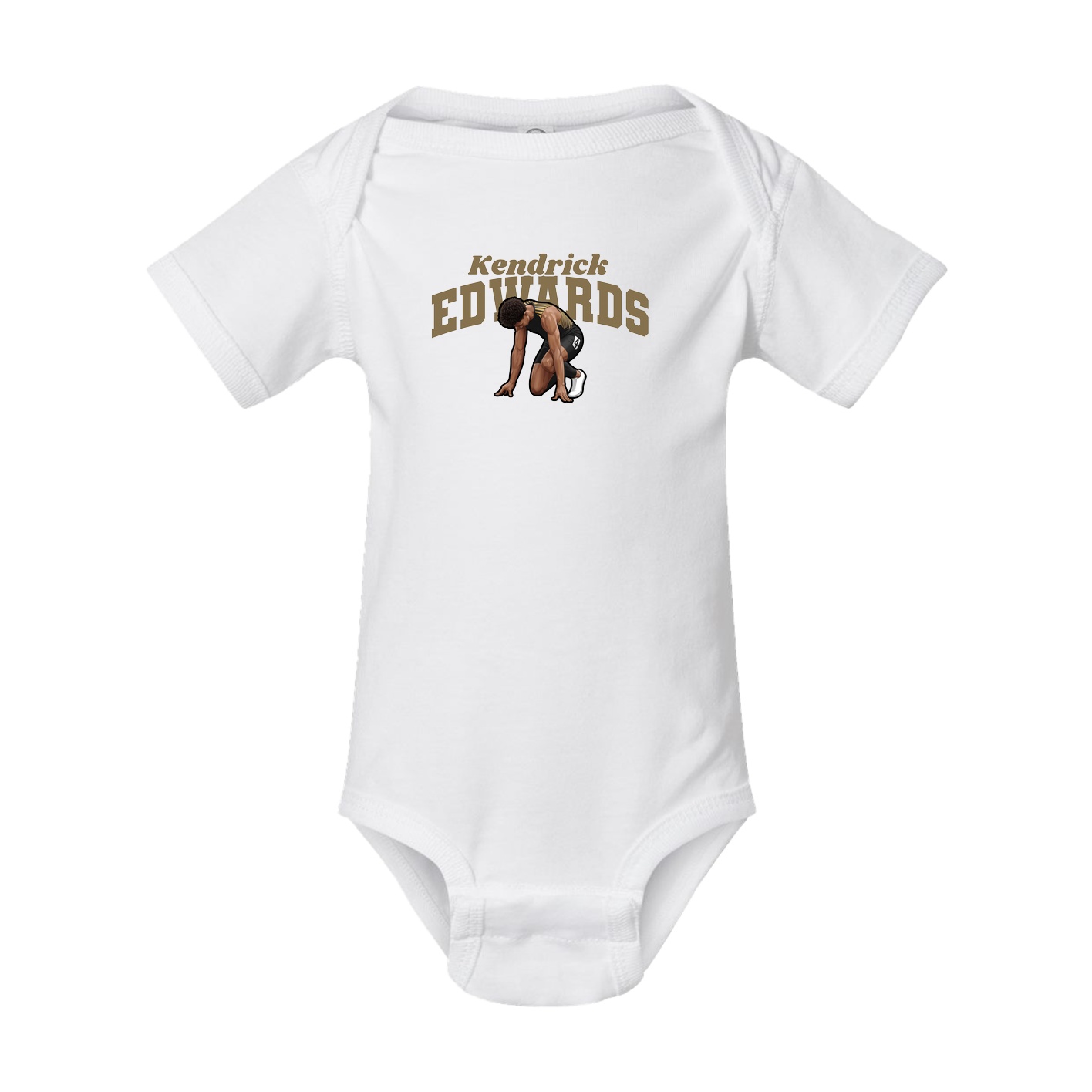 Baby Onesie — Signature Arch in White