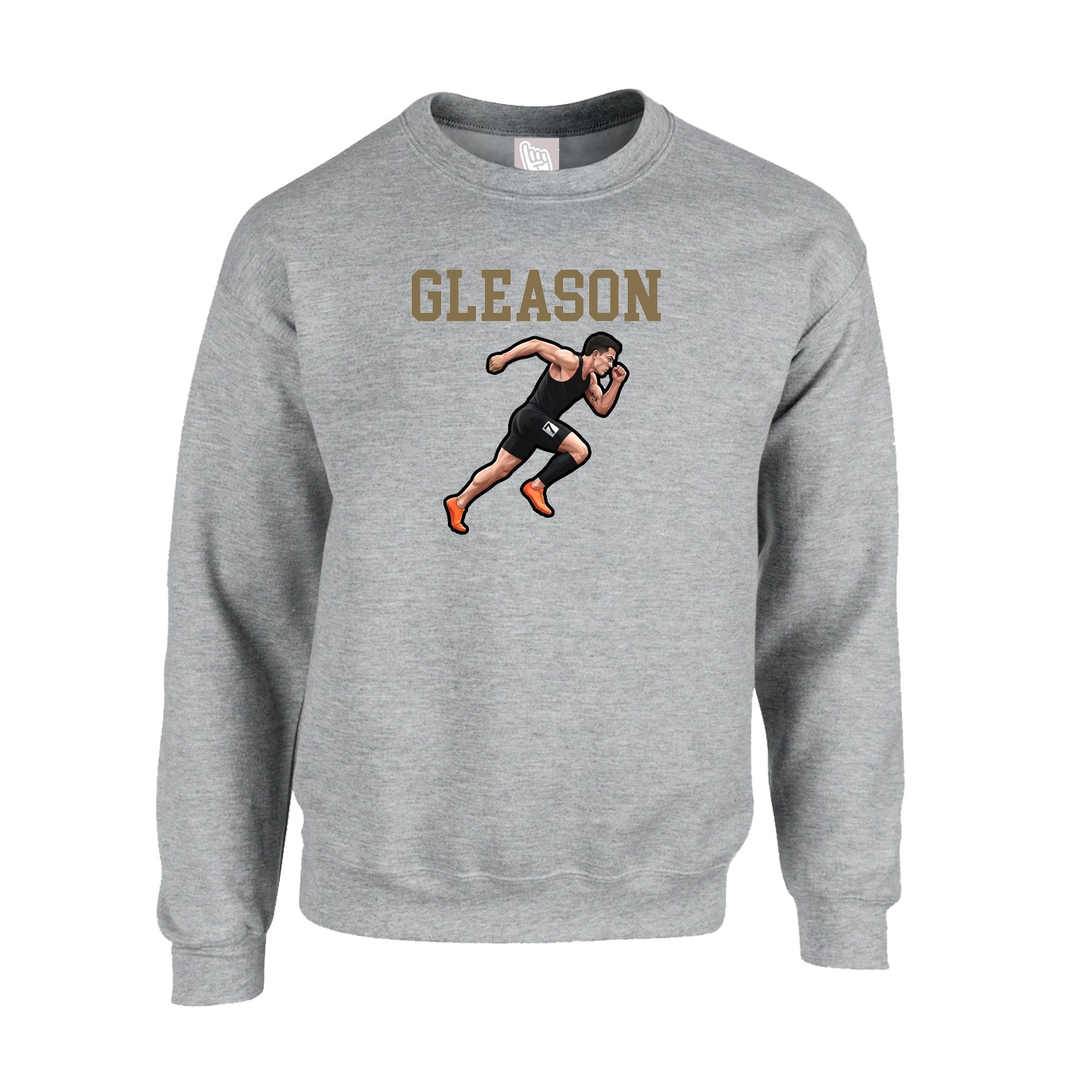 Fleece Crew — Shirsey in Grey