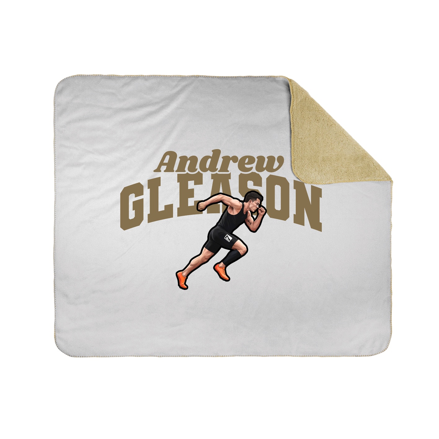 Throw Blanket — Signature Arch in White