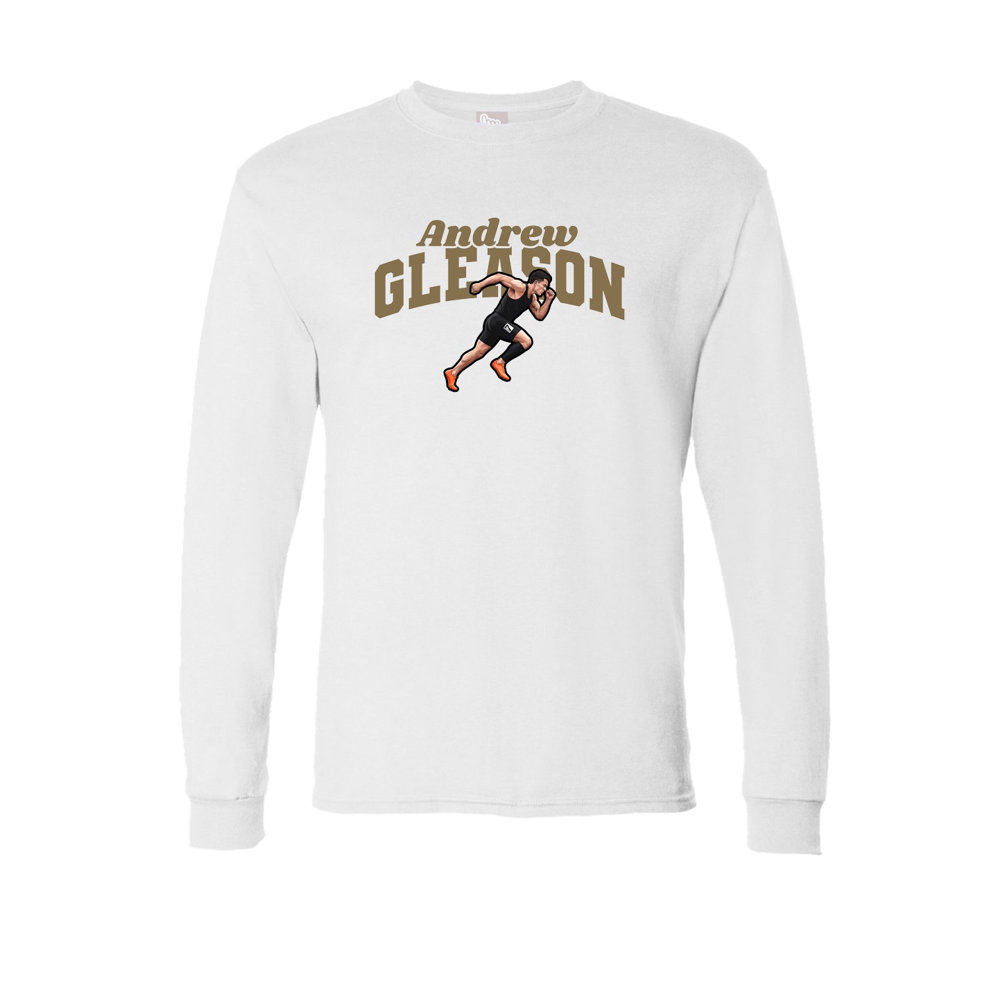 Long Sleeve Tee — Signature Arch in White