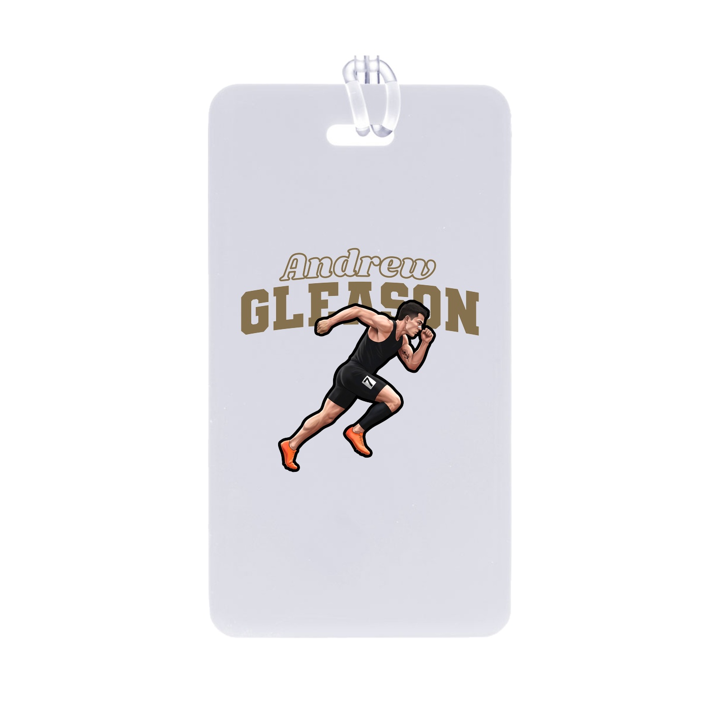 Bag Tag — Name Arch in Classic