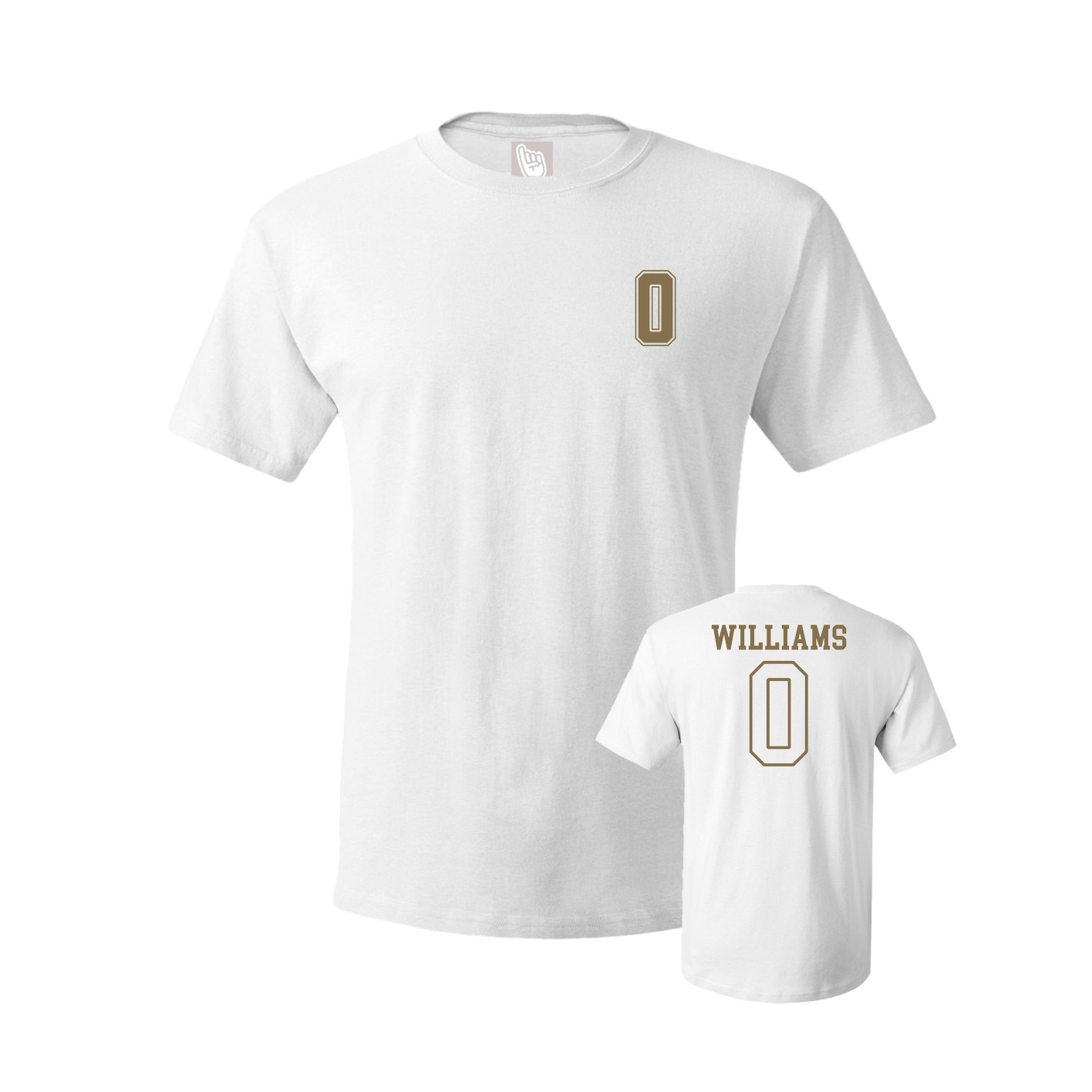 Tee — Chest Back in White