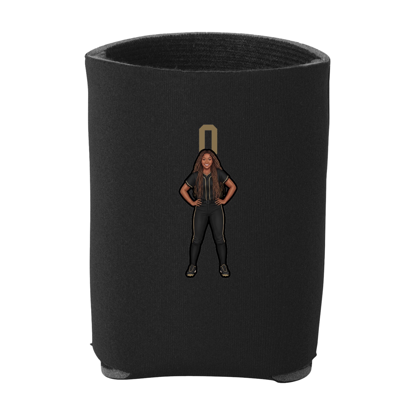 Can Holder — Number Top in Black