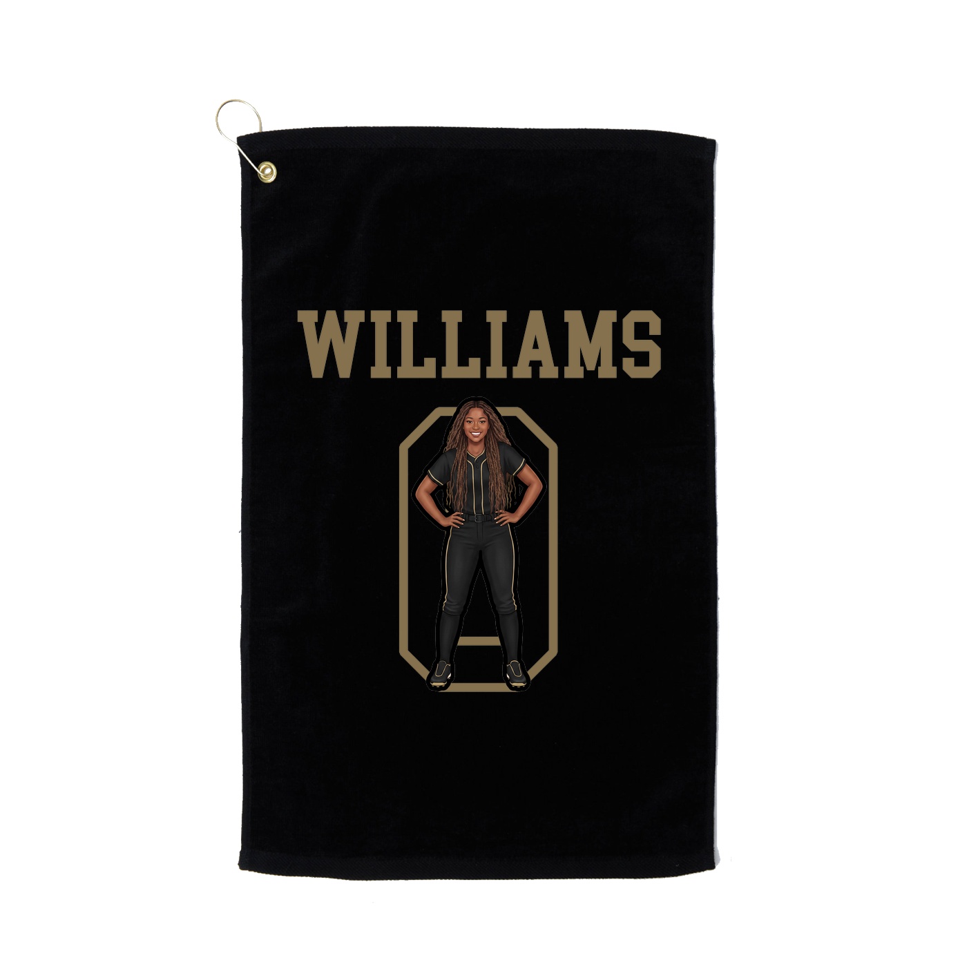 Golf Towel — Shirsey in Black