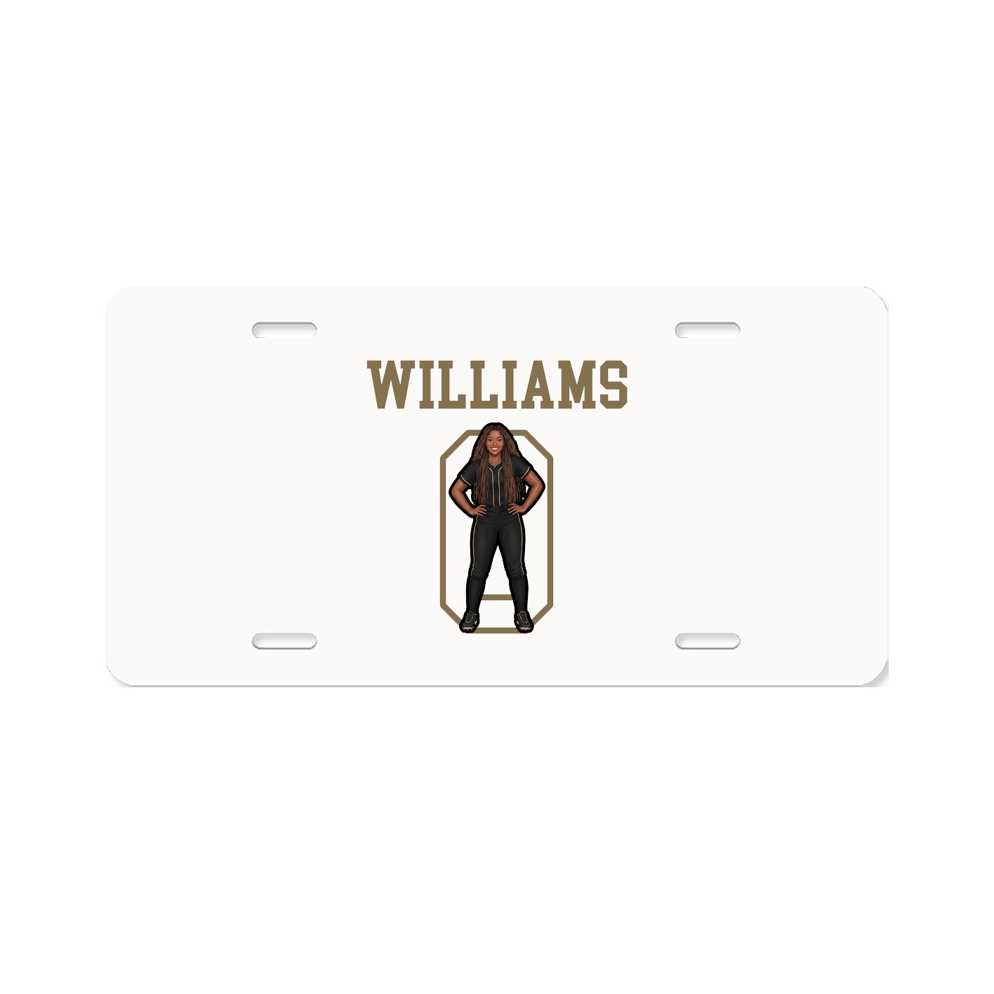 License Plate — Shirsey in Classic