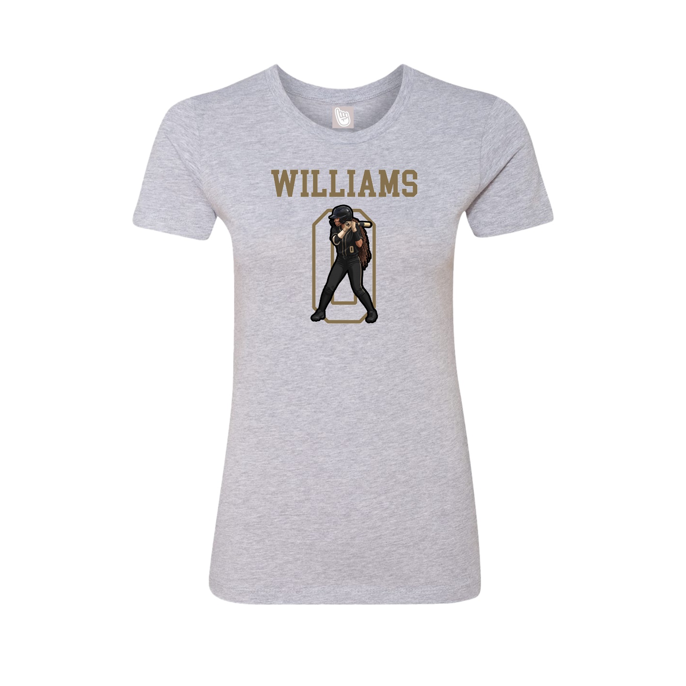Womens Tee — Shirsey in Grey