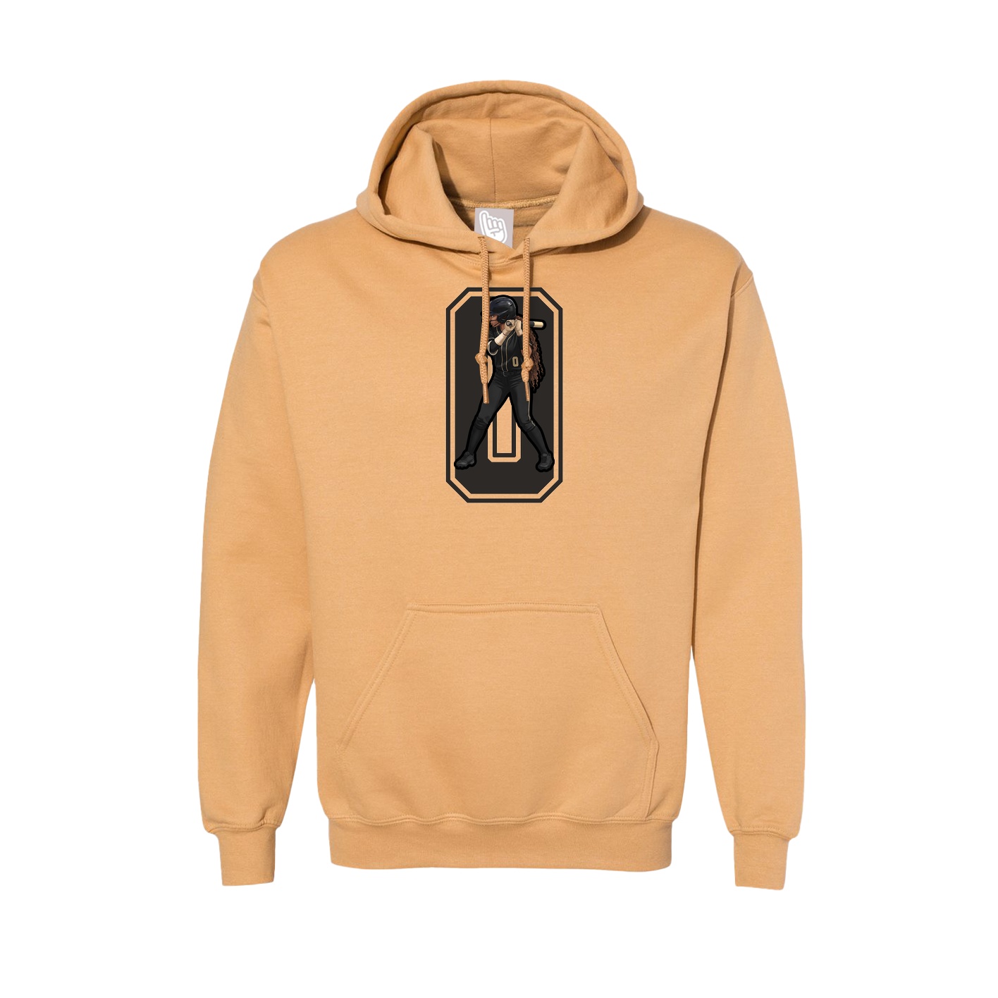 Hoodie — Number in Vegas Gold