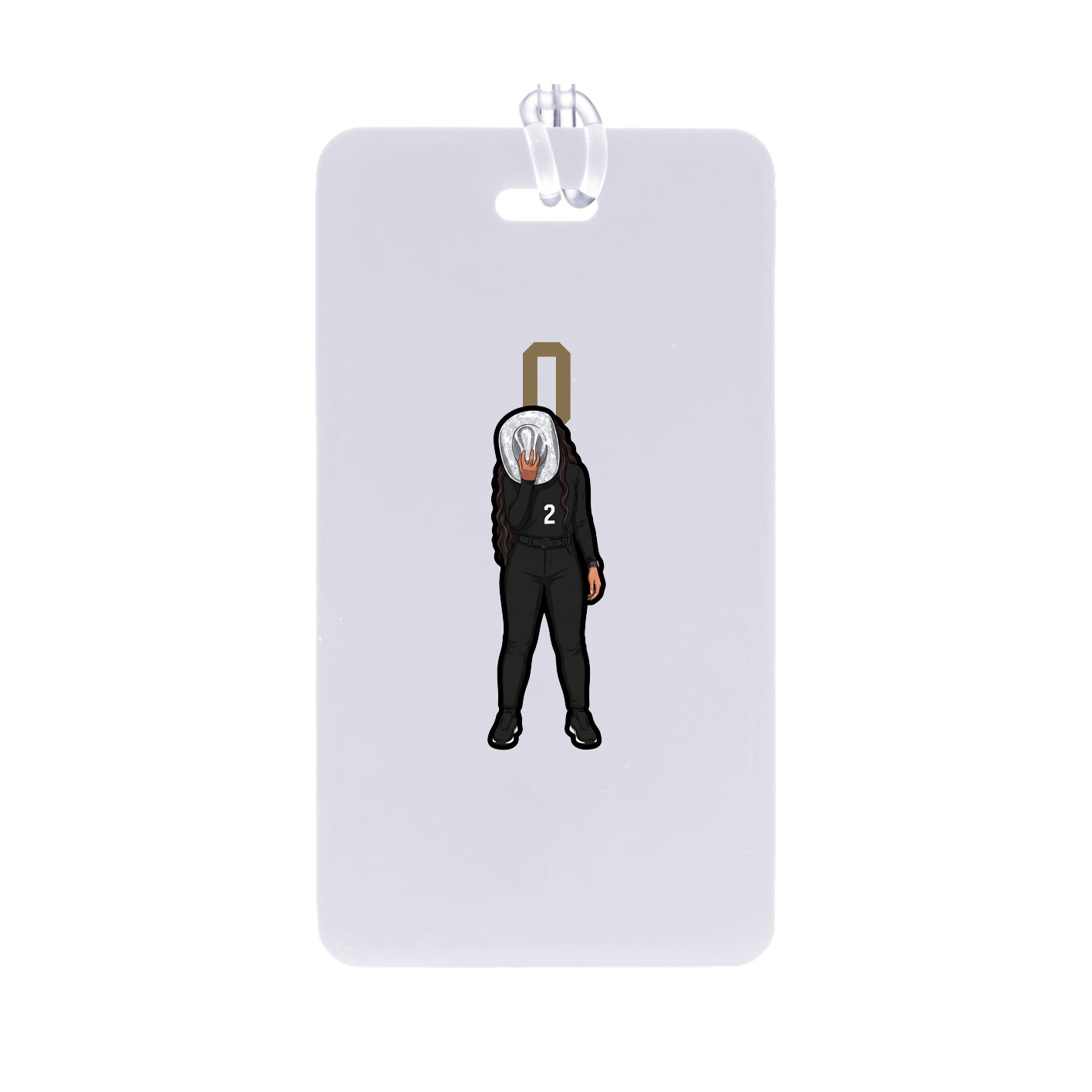 Bag Tag — Number Top in Classic