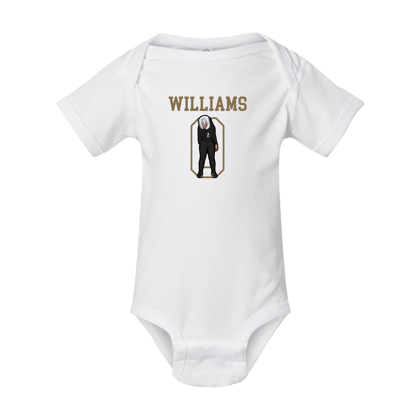 Baby Onesie — Shirsey in White