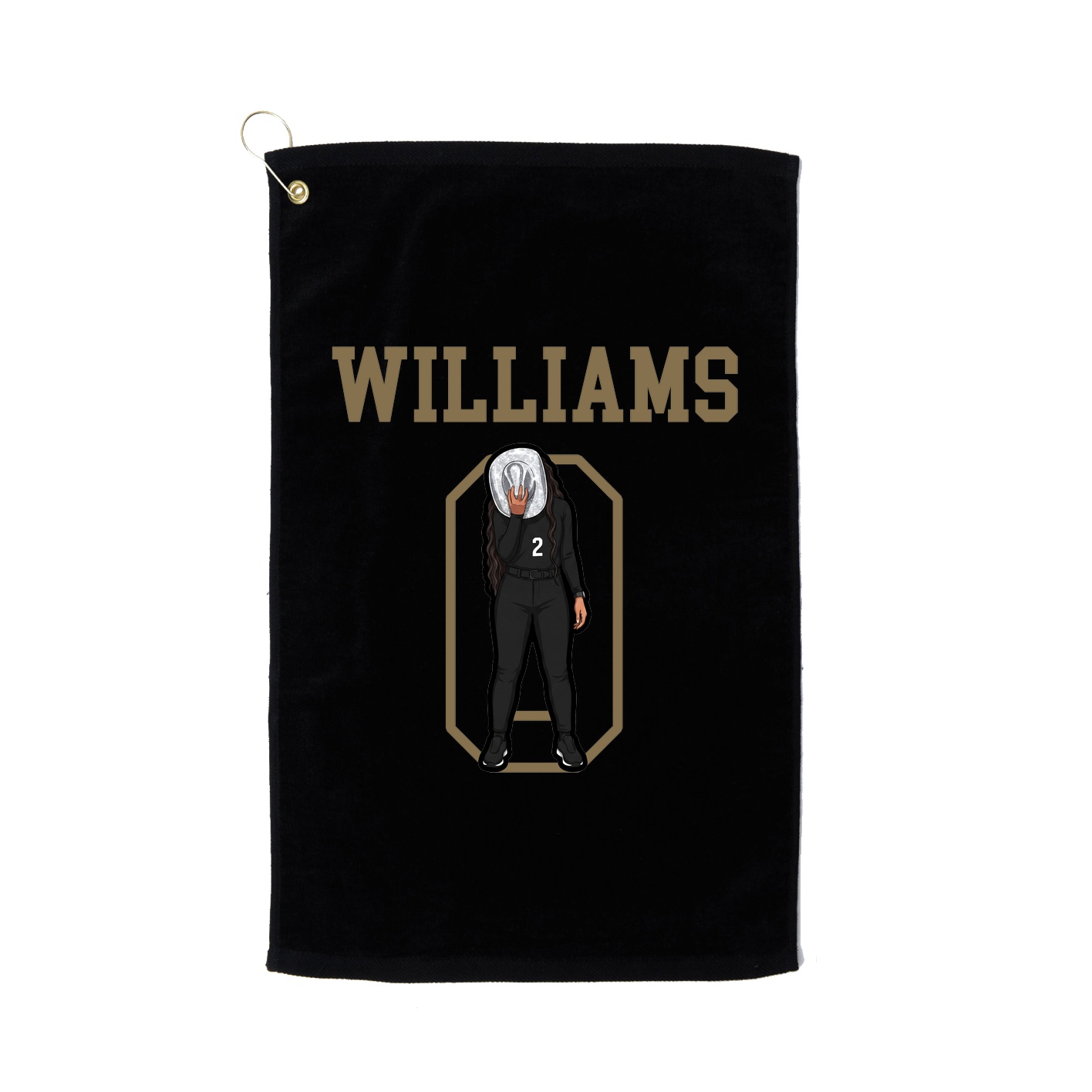 Golf Towel — Shirsey in Black