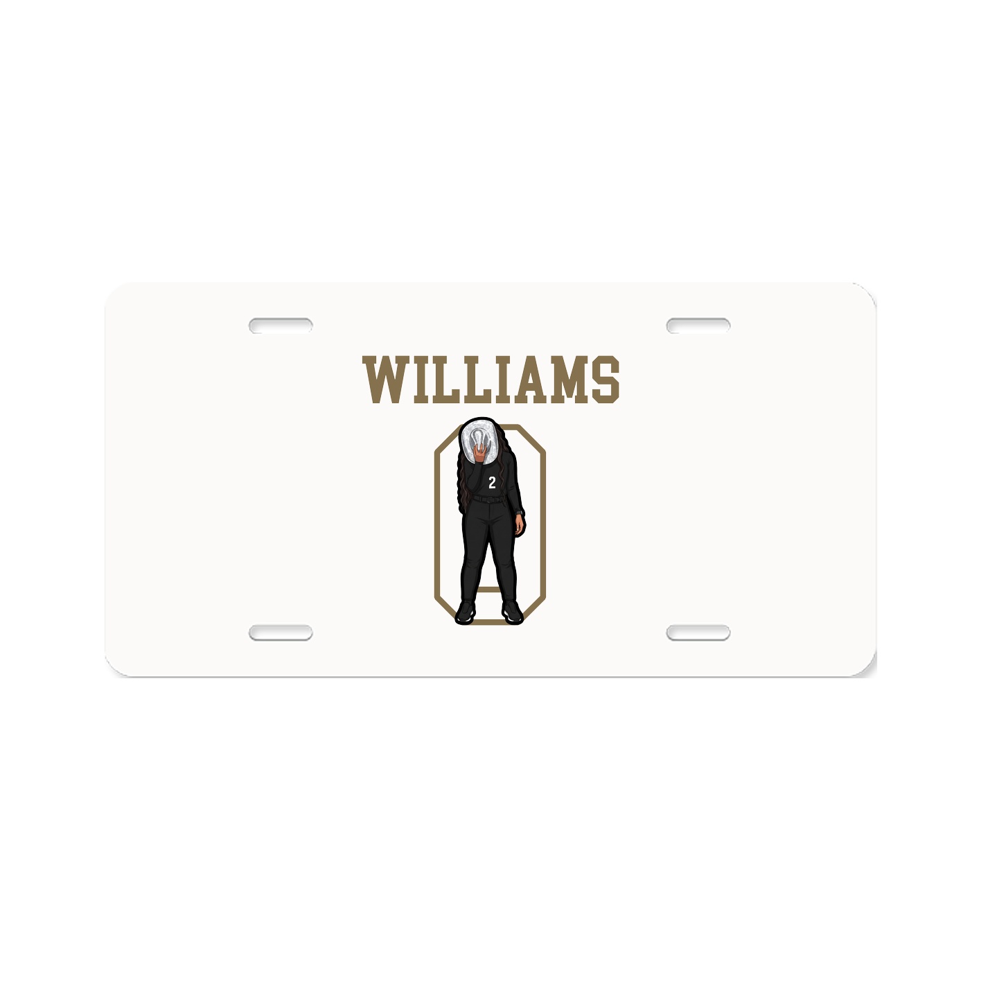 License Plate — Shirsey in Classic