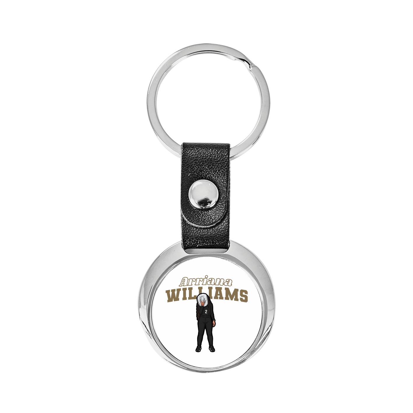 Key Chain — Name Arch in Classic