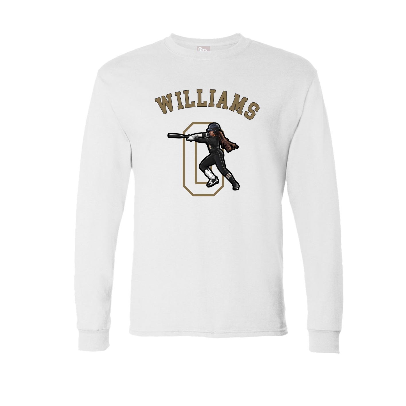 Long Sleeve Tee — Shirsey Arch in White