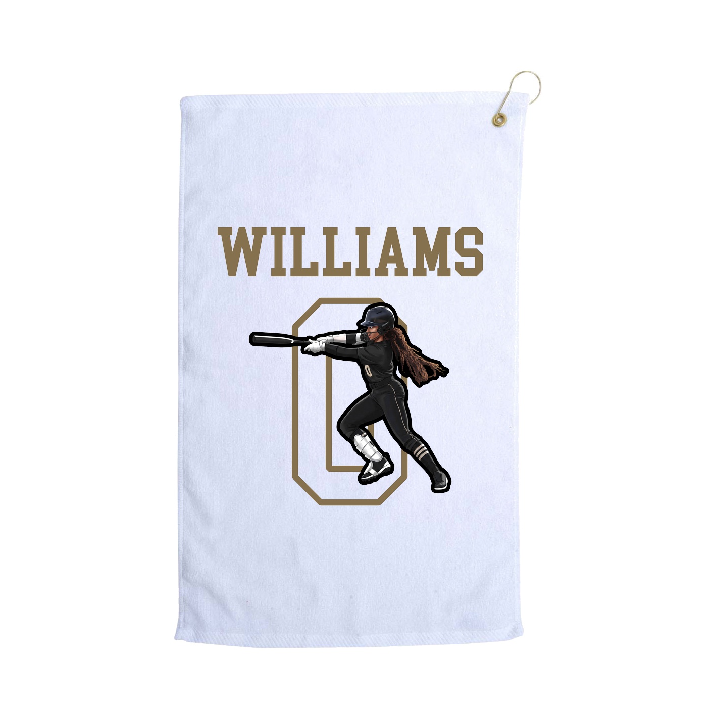 Golf Towel — Shirsey in White