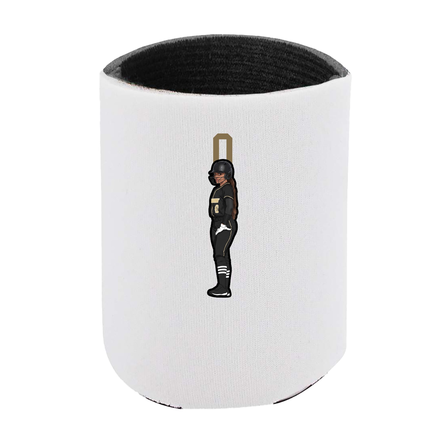 Can Holder — Number Top in White