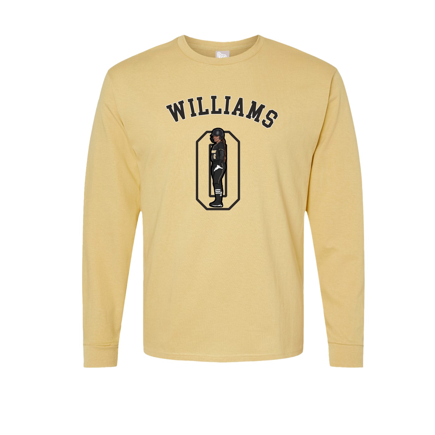 Long Sleeve Tee — Shirsey Arch in Vegas Gold