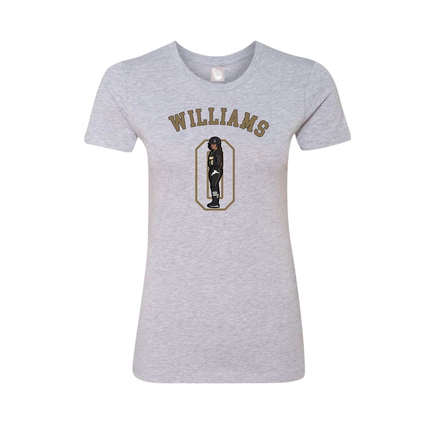 Womens Tee — Shirsey Arch in Grey