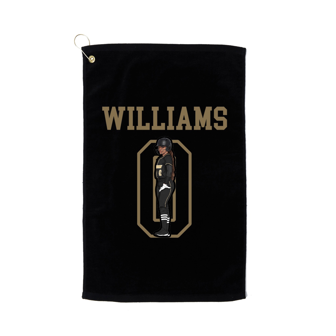 Golf Towel — Shirsey in Black