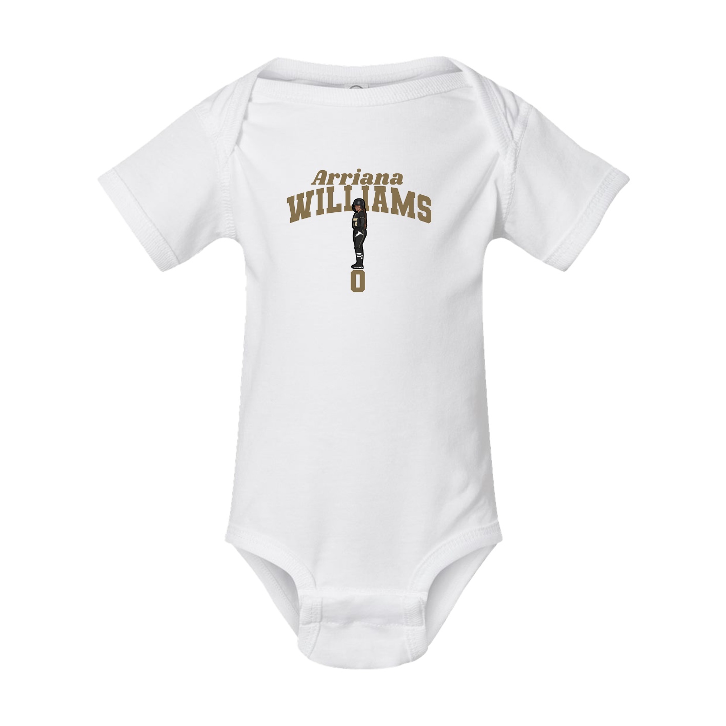 Baby Onesie — Signature Arch in White