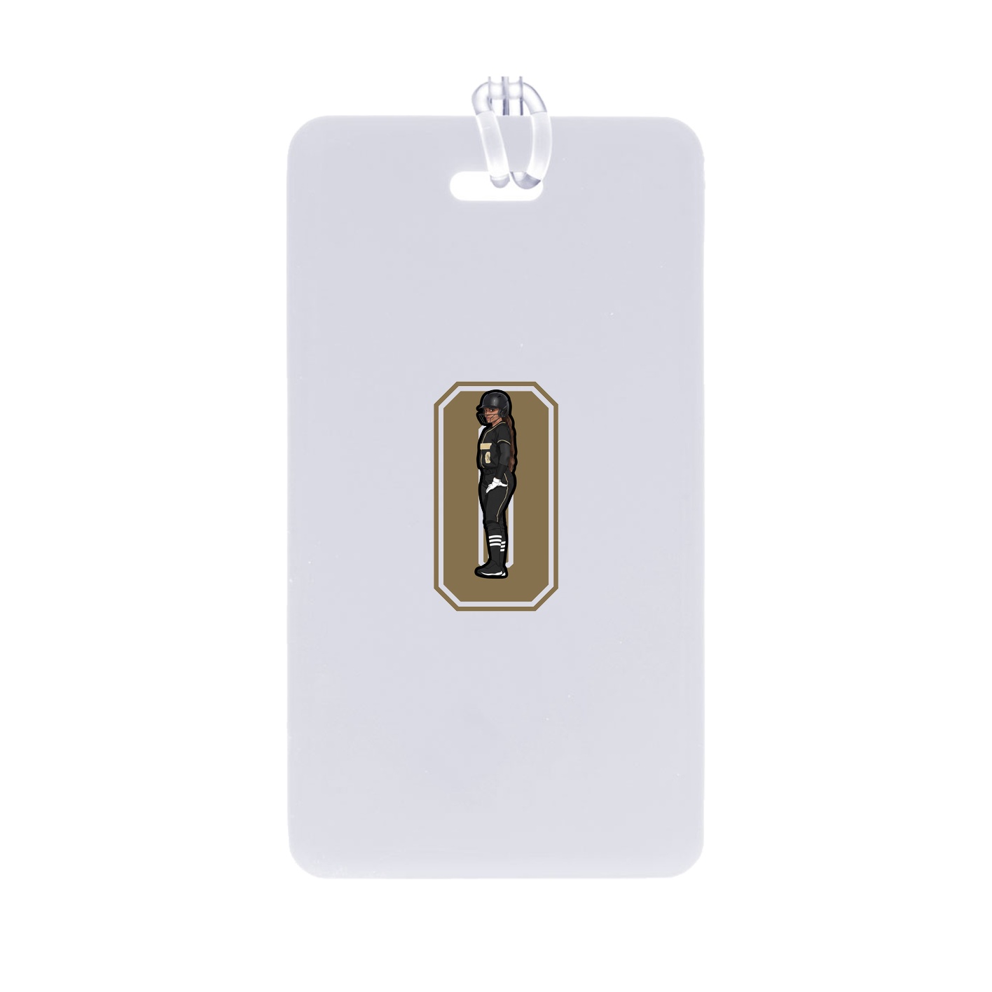 Bag Tag — Number in Classic