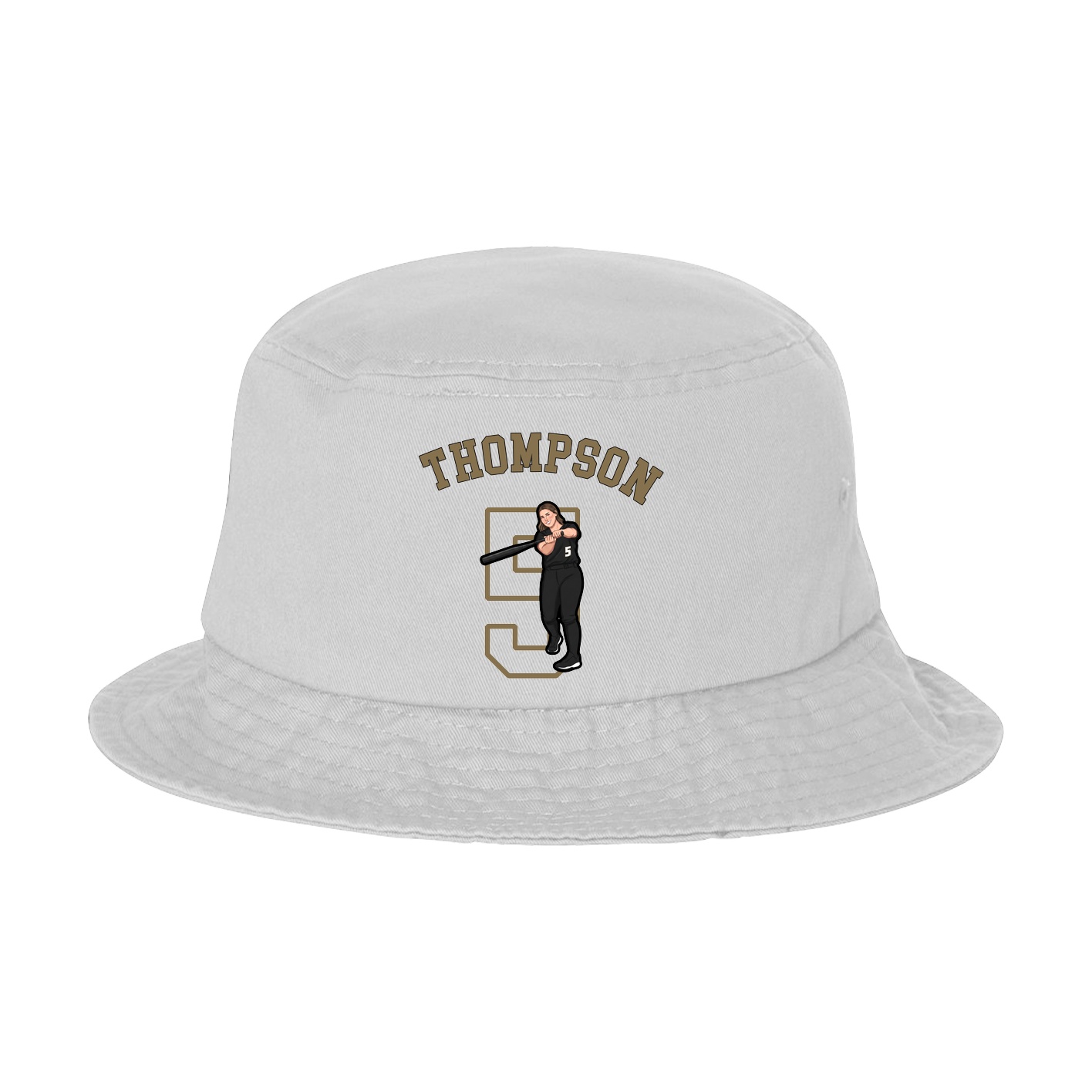Bucket Cap — Shirsey Arch in White