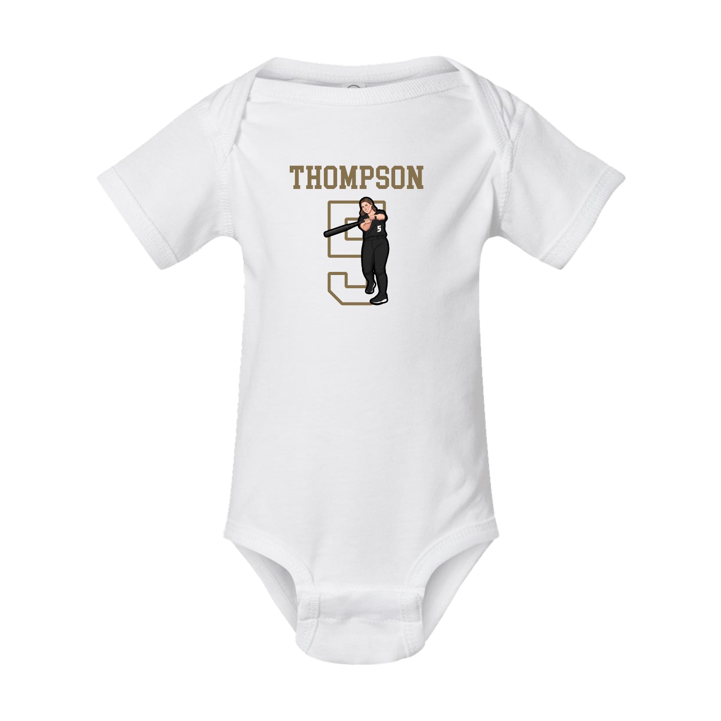 Baby Onesie — Shirsey in White