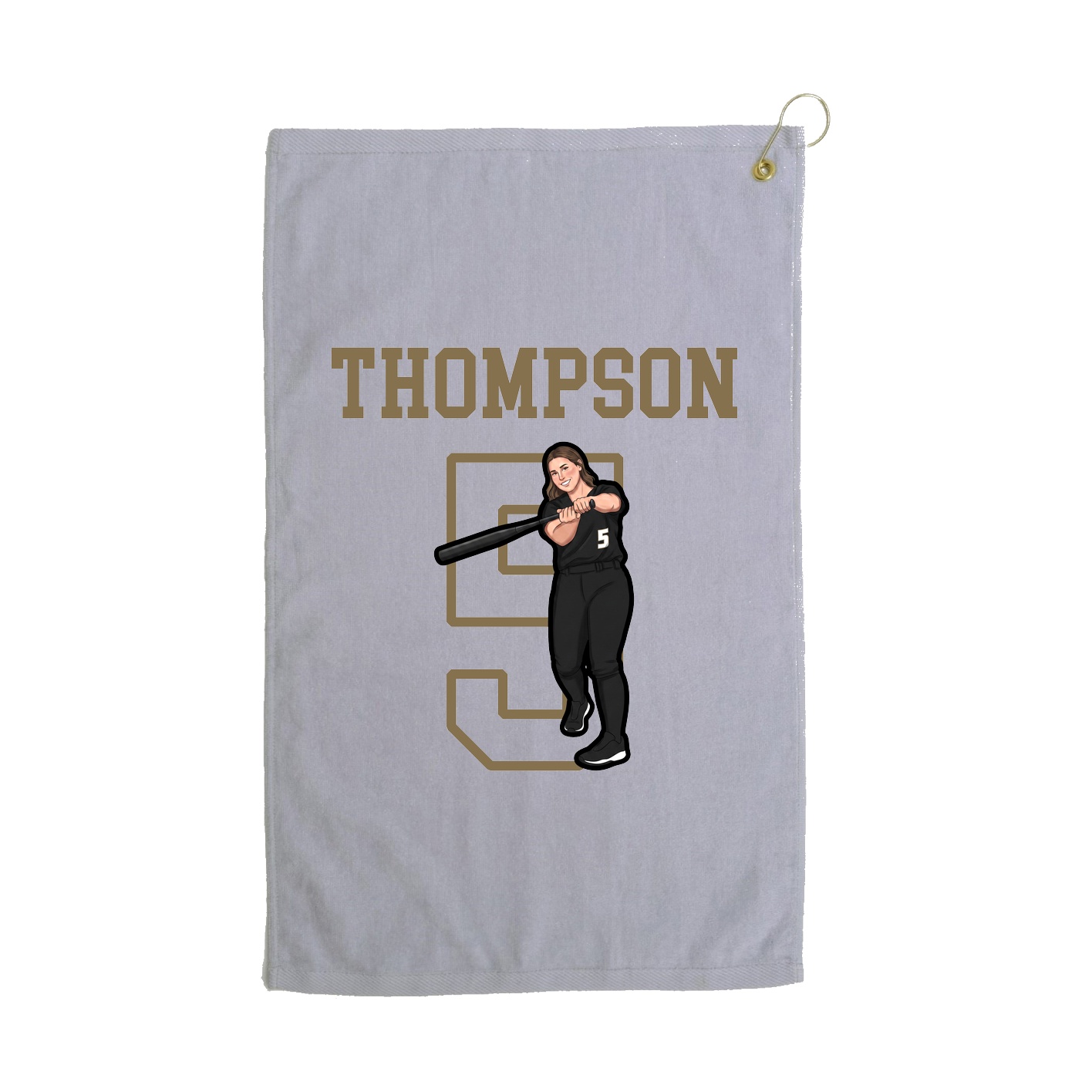 Golf Towel — Shirsey in Grey