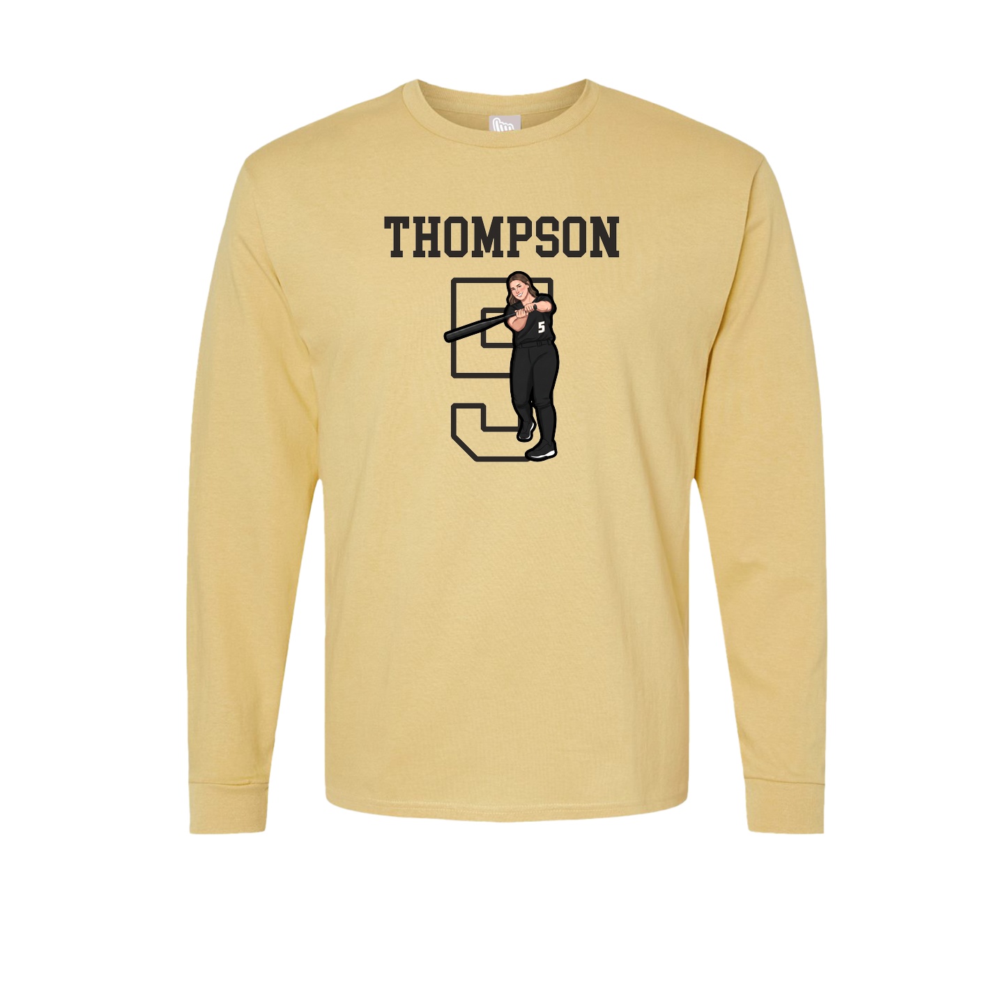 Long Sleeve Tee — Shirsey in Vegas Gold