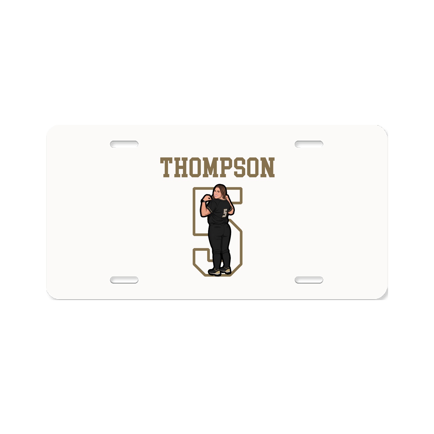 License Plate — Shirsey in Classic