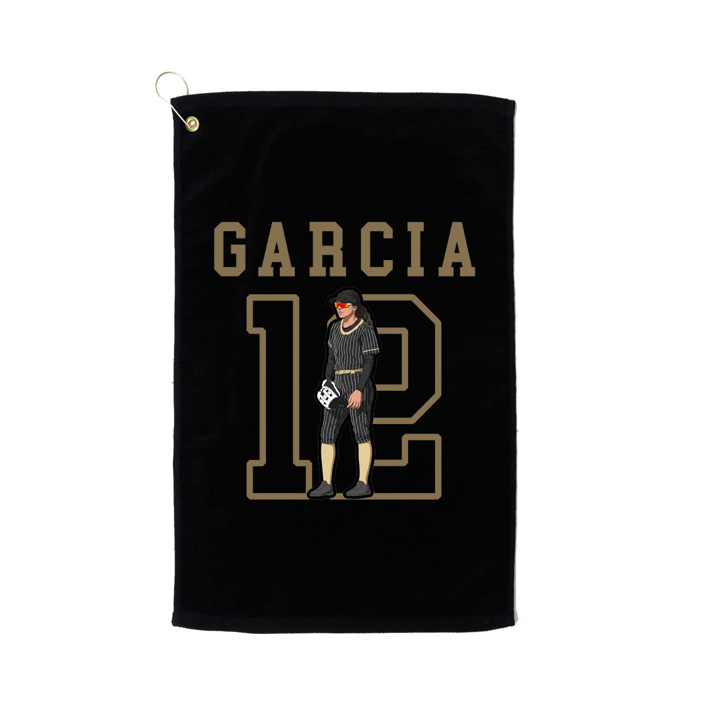 Golf Towel — Shirsey in Black