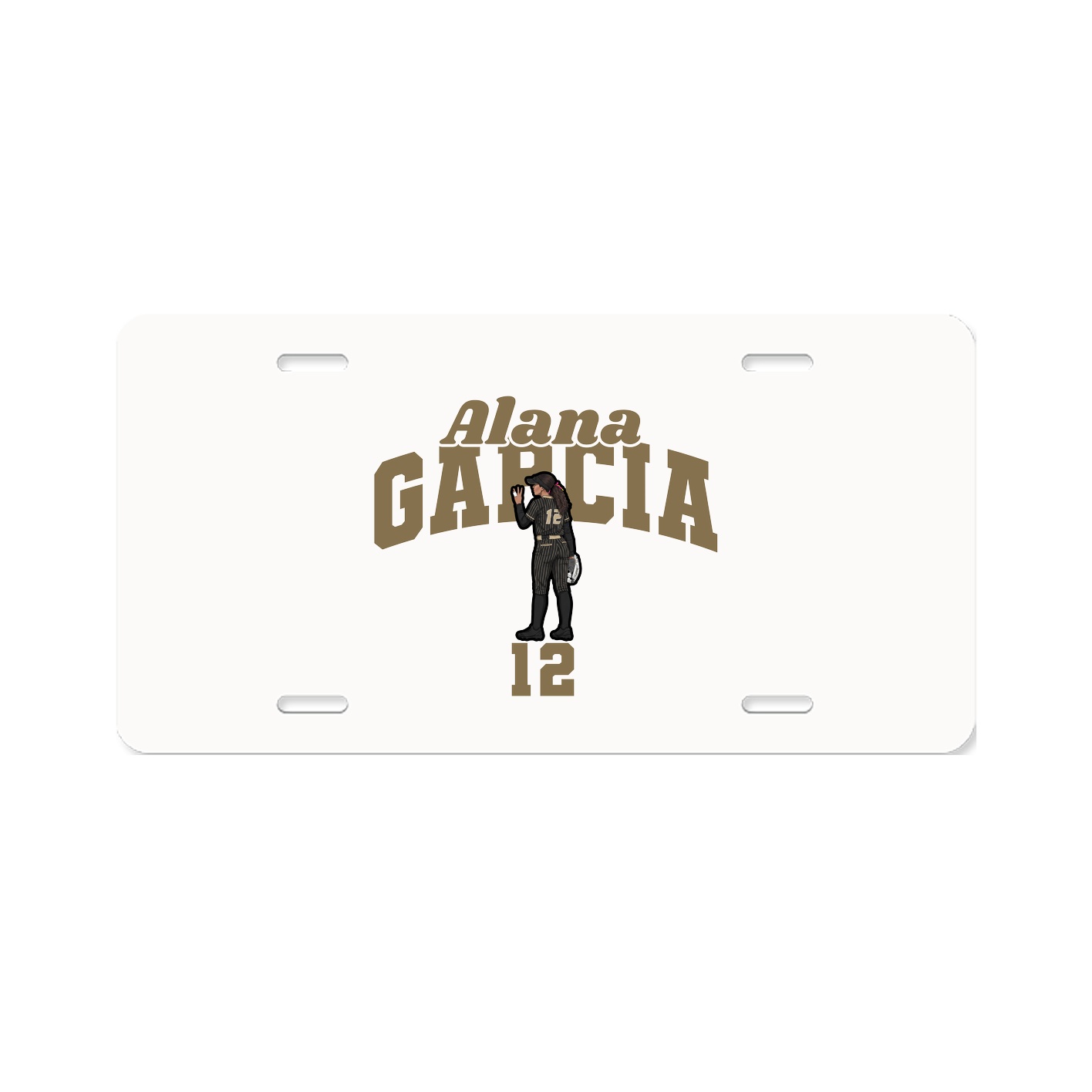 License Plate — Signature Arch in Classic