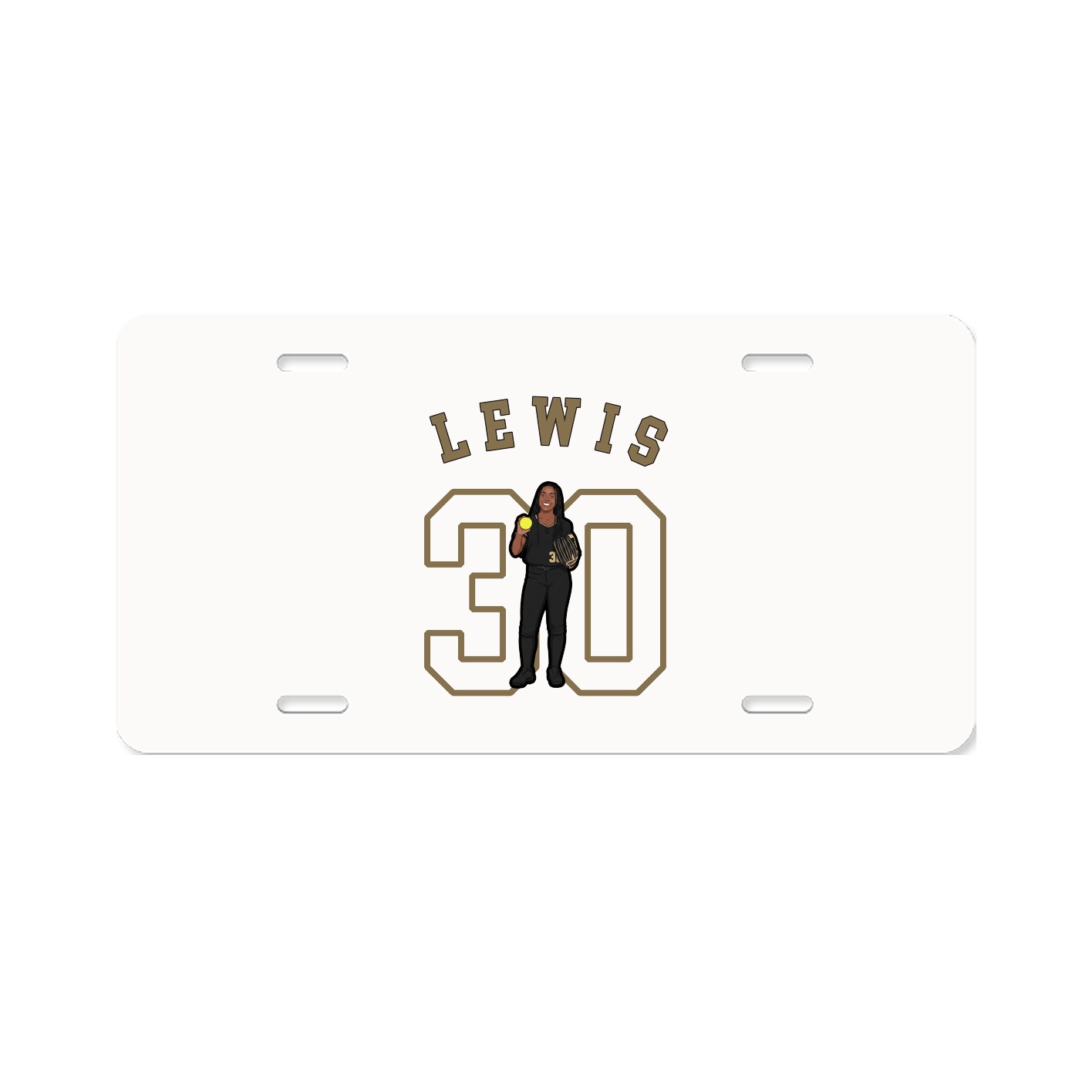 License Plate — Shirsey Arch in Classic