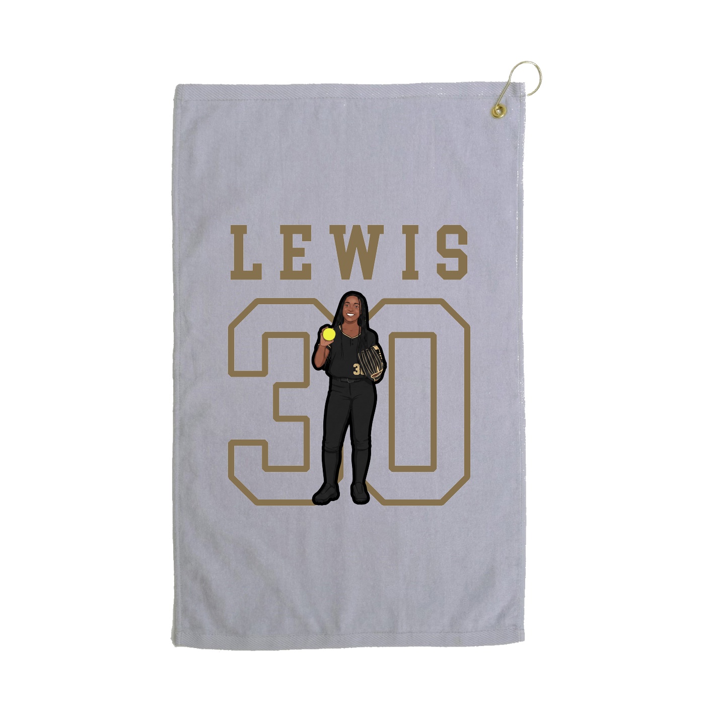 Golf Towel — Shirsey in Grey